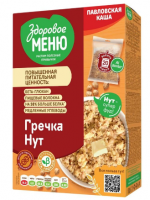 Каша Здоровое меню Кузнецовская 5 злаков с нутом 400г 