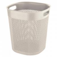 Корзина для бумаг OSLO 16л с ручками Молочный туман 