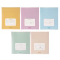 Тетрадь школьная в линейку ClipStudio БЕЛЫЕ ЛИСТЫ обл. пластик скрепка 18л 