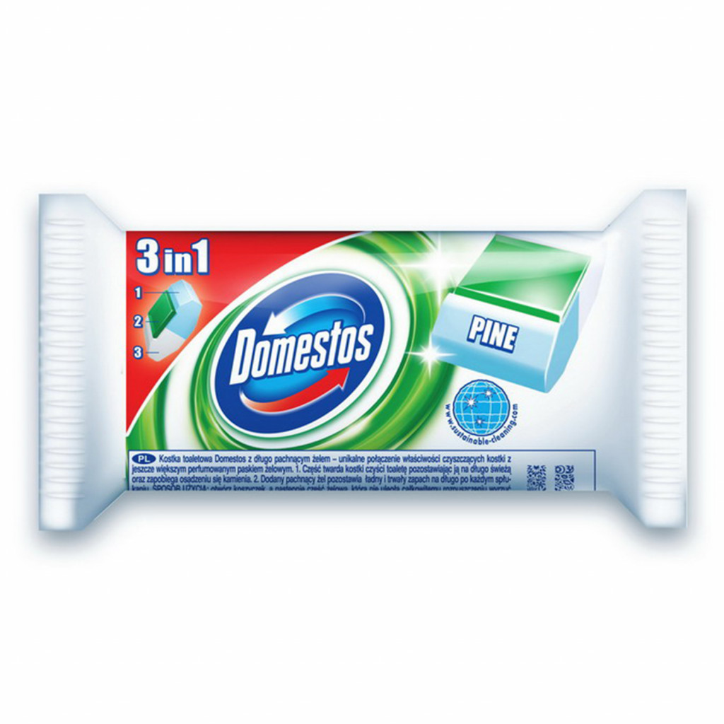 Блок для туалета Domestos 40г в ассортименте 
