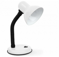 Светильник наст под лампу на основании СНО 22Б 60Вт E27 230В БЕЛЫЙ с подвесом 