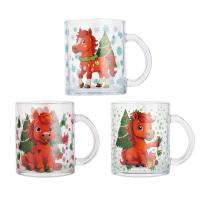 Кружка Сивка-бурка стекло 3 дизайна 320мл 