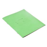 Тетрадь школьная 12л. в линейку, блок №2 зеленая обл., скрепка, 012ту13с1 