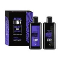 Подарочный набор муж DELTA AСTIVE LINE Гель д/душа 250мл + шампунь 250мл 