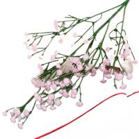 Цветы искусственные Ветка гипсофилы 1х53см розовый 