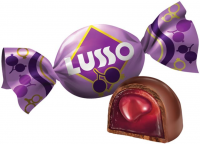 Конфеты Lusso со вкусом черной смородины 190г 