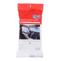 Салфетки влажные NEW GALAXY 30шт, для ухода за салоном автомобиля 