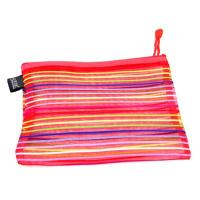 Конверт универсальный "Мультиколор" ф А5 на молнии 23,5х18см, полиэстер сетка, 5 цветов 