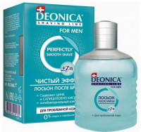 Лосьон п\бритья DEONICA FOR MEN ЧИСТЫЙ ЭФФЕКТ 90мл 