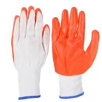 Перчатки садовые с резиновым полуобливом INBLOOM, 10 размер 