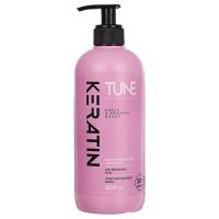 Шампунь TUNE KERATIN SHAMPOO для блеска и яркости волос, п/б, дозатор, 500мл 