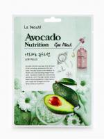 Тканевая маска La Beute с экстрактом авокадо 25мл 