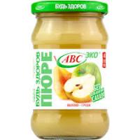 Пюре АВС Яблочно-грушевое 280г 