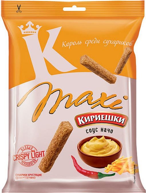 Сухарики в асс-те Maxi 60г 