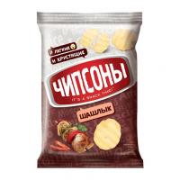 Чипсы Чипсоны картоф. 40г/28 Шашлык 