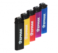 Зажигалка кремниевая, 8х2,2х1см, 5 цветов ЕРМАК 