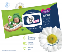 Салфетки влажные детские Fresh idea гипоаллергенные с крышкой 100шт 