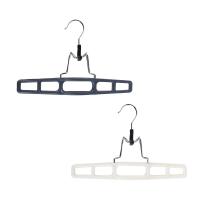 Вешалка-зажим для юбок и брюк VETTA 28х17х3.3см пластик 