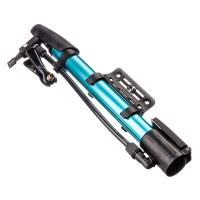 Насос велосипедный SILAPRO (шредер, преста) , 32,5х2,7см, пластик, металл, 4 цвета 