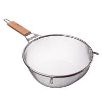 Сито с ободом и ручкой VETTA Ретро 24см, нержавеющая сталь 