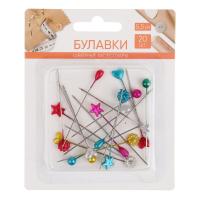 Булавки 20шт, 5,5см, никелированные 