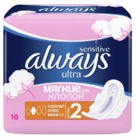 ALWAYS Ultra, Normal Plus Single, 10 шт    