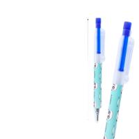 Ручка шариковая синяя паста мини автоматическая Пандастик 