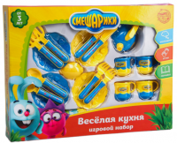 Игровой набор Смешарики Веселая кухня с посудкой 