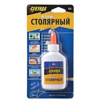 Клей столярный "Секунда" 60г, на индивидуальном блистере, 403-073 