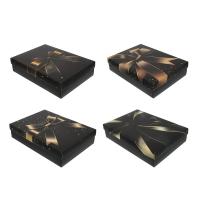 Коробка складная бумага 32x23x7,2см 4 дизайна 