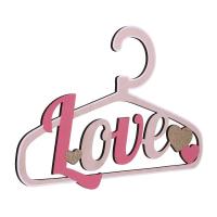 Декор в виде вешалки, 30x22 см, МДФ 