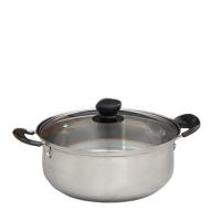 Кастрюля Promo со стеклянной крышкой 2,3л/22х9см 