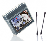 Ватные палочки АТОРИ KIDS с ограничителем пласт банка круг намотка 100шт 