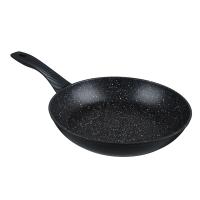 Сковорода литая SATOSHI Карбон d28см, антипригарное покрытие Мрамор 