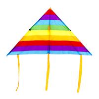 Воздушный змей SILAPRO "Радужный треугольник", 90см, нейлон 