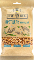 Крендельки Nina Farina Бретцель с солью 90г 