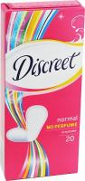 Ежедневные гигиенические прокладки DISCREET Normal Single, 20 шт 