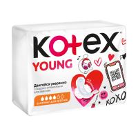 Прокладки KOTEX Young гигиенические для девочек нормал 8шт 