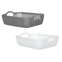 Корзина для хранения VETTA Брюгге 25,7x19,5x8,5см 2цв 