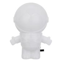 Светильник-ночник BY Космонавт светодиодный 1Вт 9см 230В пластик, белый 