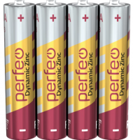 Батарейки Perfeo R03 4SH Dynamic Zinc 4шт в спайке 