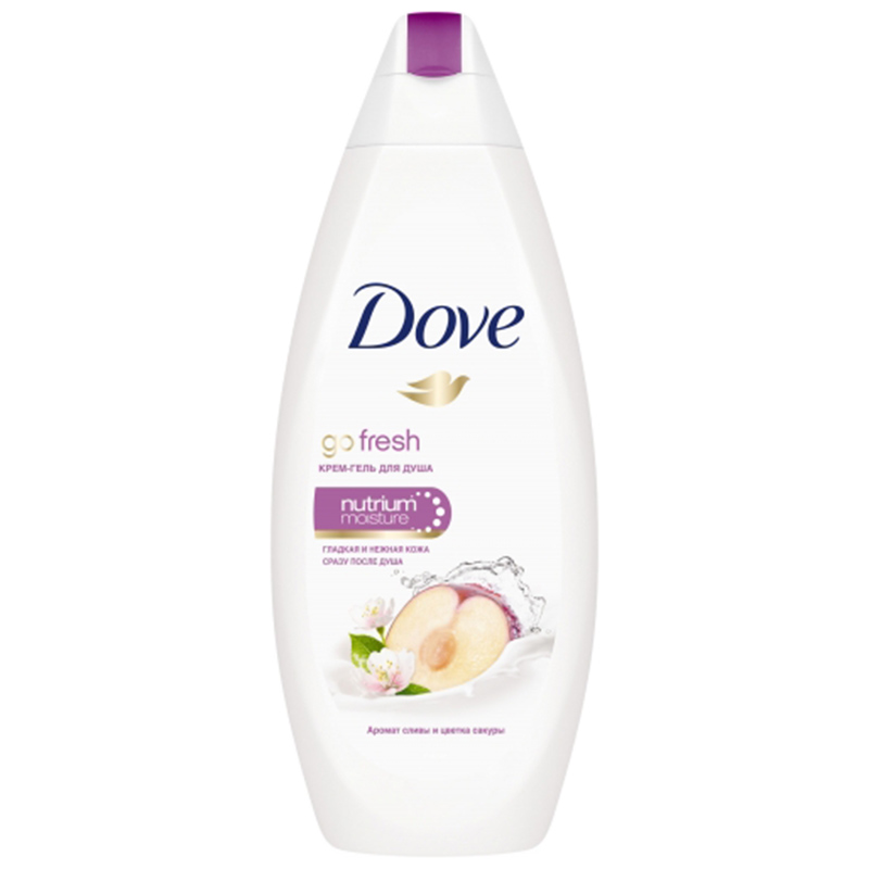 Гель-крем для душа DOVE в ассортименте, 250 мл  