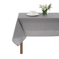 Скатерть текстильная PROVANCE Бейкери 140х230см лён с водоотталкивающей пропиткой серый 
