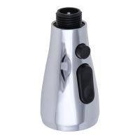 Аэратор для вытяжного смесителя с кнопкой остановки потока 2 режима хром 