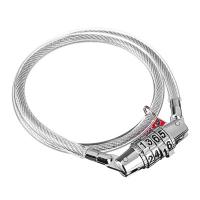 Вело-замок SILAPRO d6мм,  65см, сталь, пластик 