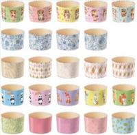 Набор форм пекарских бумажных (d90, h90 мм) - 4 шт. 