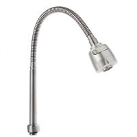 Излив смесителя для кухни гибкий нерж сталь EPDM с гайкой сатин 50см 