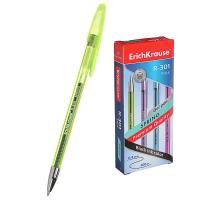 Ручка гелевая черная R-301 Erich Krause Джел Стик Спринг, наконечник 0,5мм, пластик 