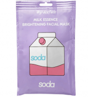 Тканевая маска д/лица SODA С молочной эссенцией д/сияния кожи 