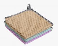 Салфетка из микрофибры с петелькой 3 цвета VETTA, 30×30 см, 215 г/кв.м. 